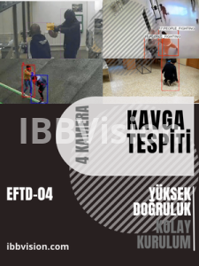 EFTD-04 Edge AI Kavga Tespiti (4 Kamera)